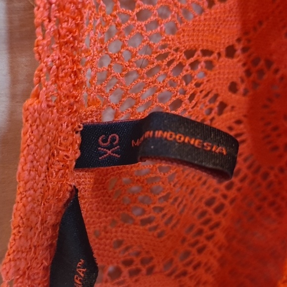 Sofia by Sofia Vergara Sunset Orange Crop Top - Picture 4 of 5